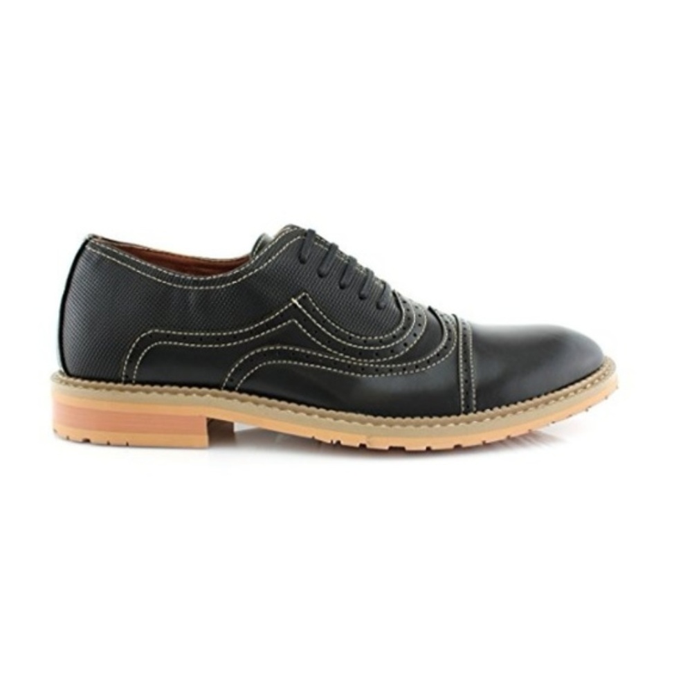 Mens "Soren" Fashion Oxfords - Picture 3 of 5